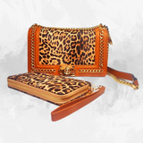 Cheetah Purse and Wallet