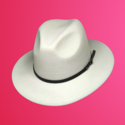 White Fedora