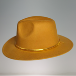 Gold Chain Fedora