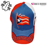 Red, White and Blue Puerto Rico Hat