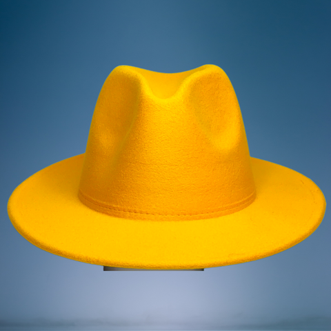 Yellow/Blue Fedora