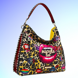 Nicole Lee Wild Lips Shoulder Bag