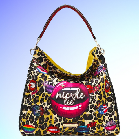 Nicole Lee Wild Lips Shoulder Bag