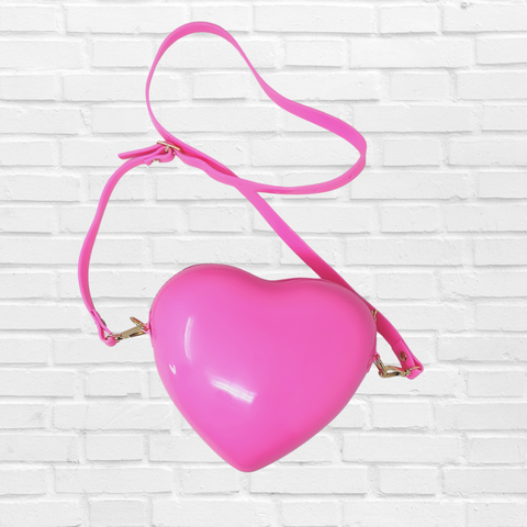 Pink Heart Purse