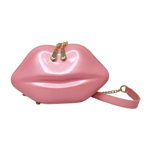 Pink Lip Purse