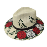 Hand Crafted Rose Mexican Hat