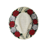 Hand Crafted Rose Mexican Hat